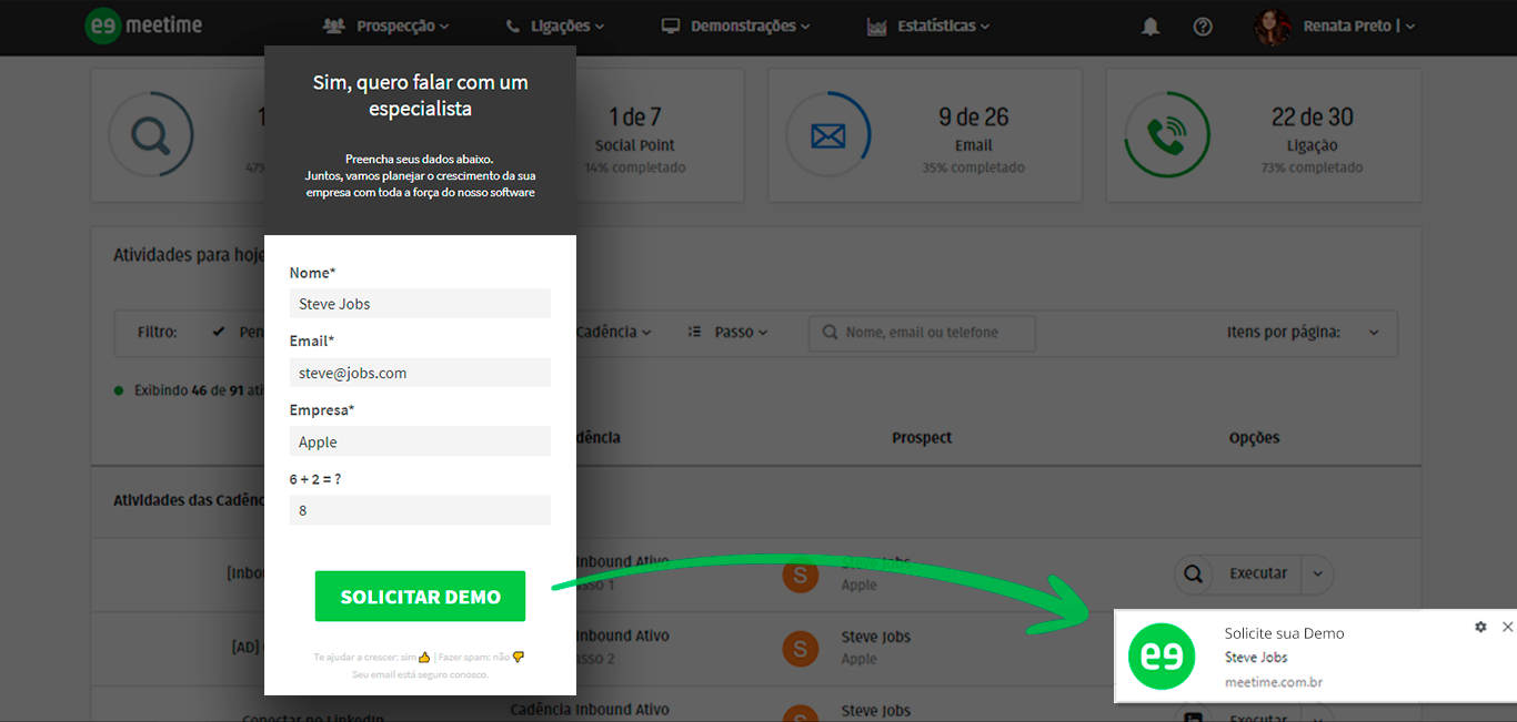 Flow integração RD